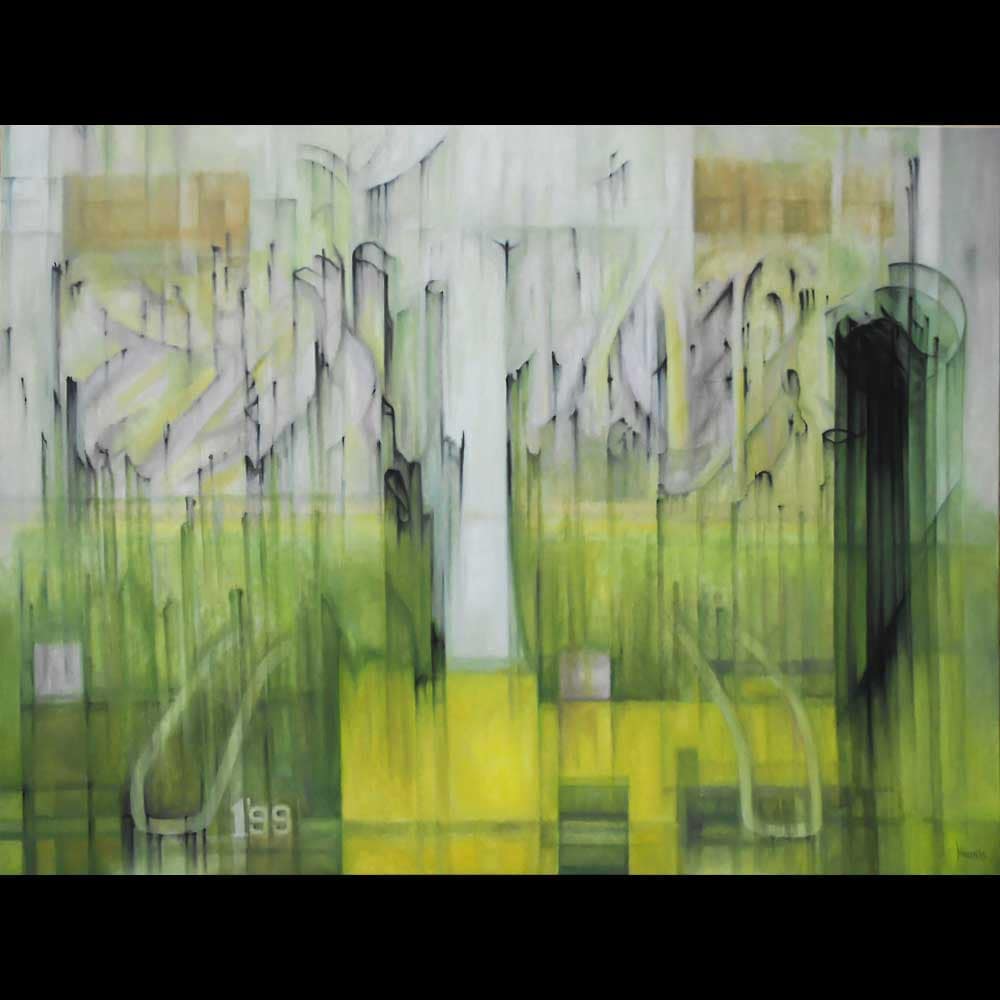vmanai, schilderij, olie op doek, kunst