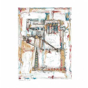vmanai, kunst op papier, kunst, P-serie