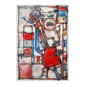 vmanai, kunst op papier, kunst, kunstenaar, P-serie