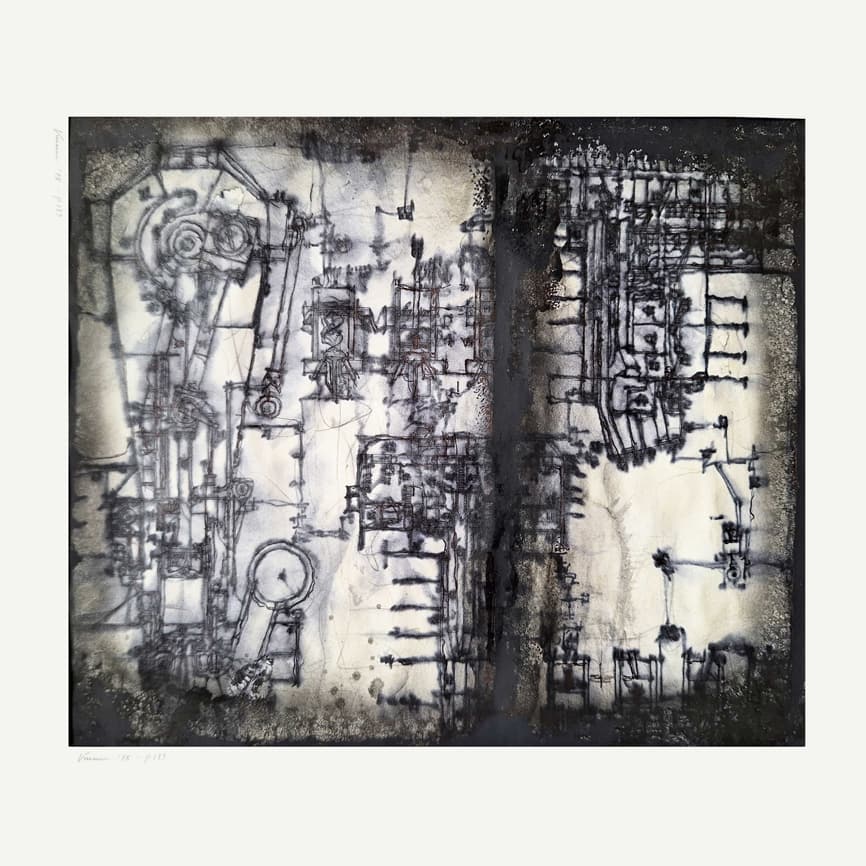 vmanai, kunst op papier, kunst, kunstenaar, P-serie