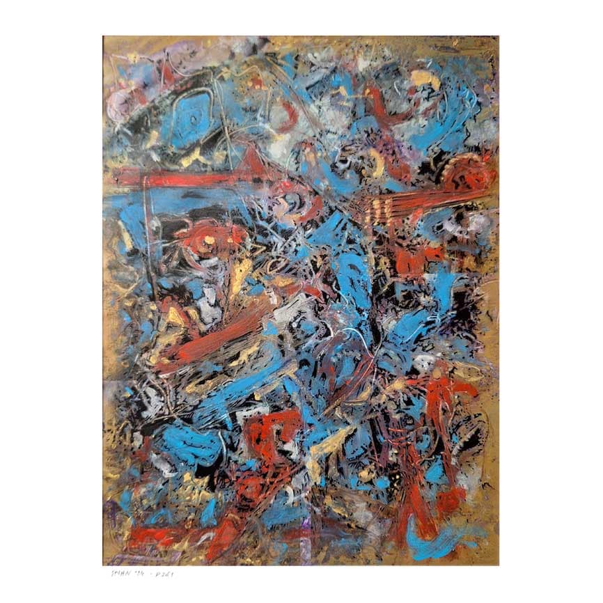vmanai, kunst op papier, kunst, kunstenaar, P-serie