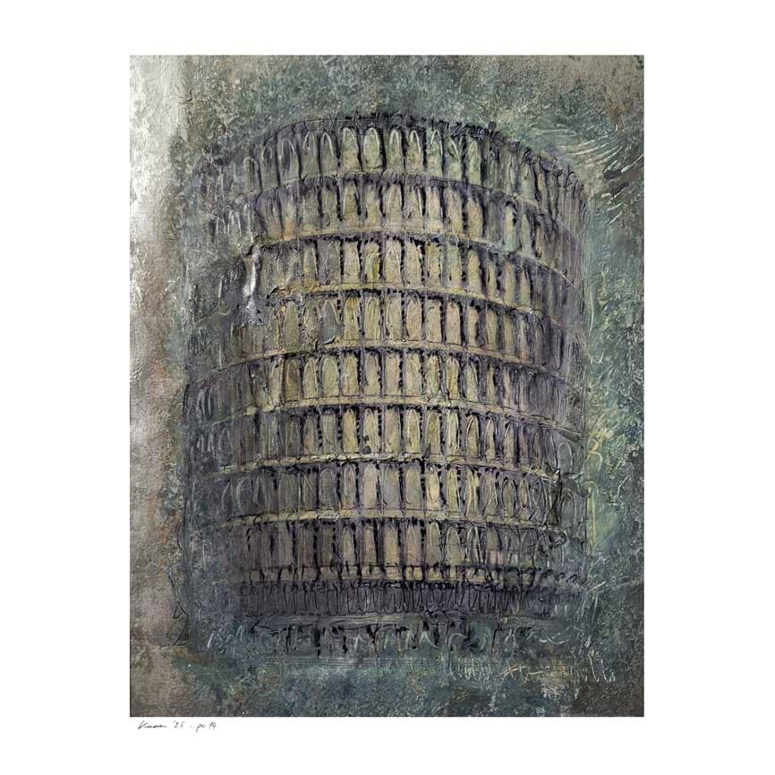 vmanai, kunst op papier, kunst, kunstenaar, P-serie