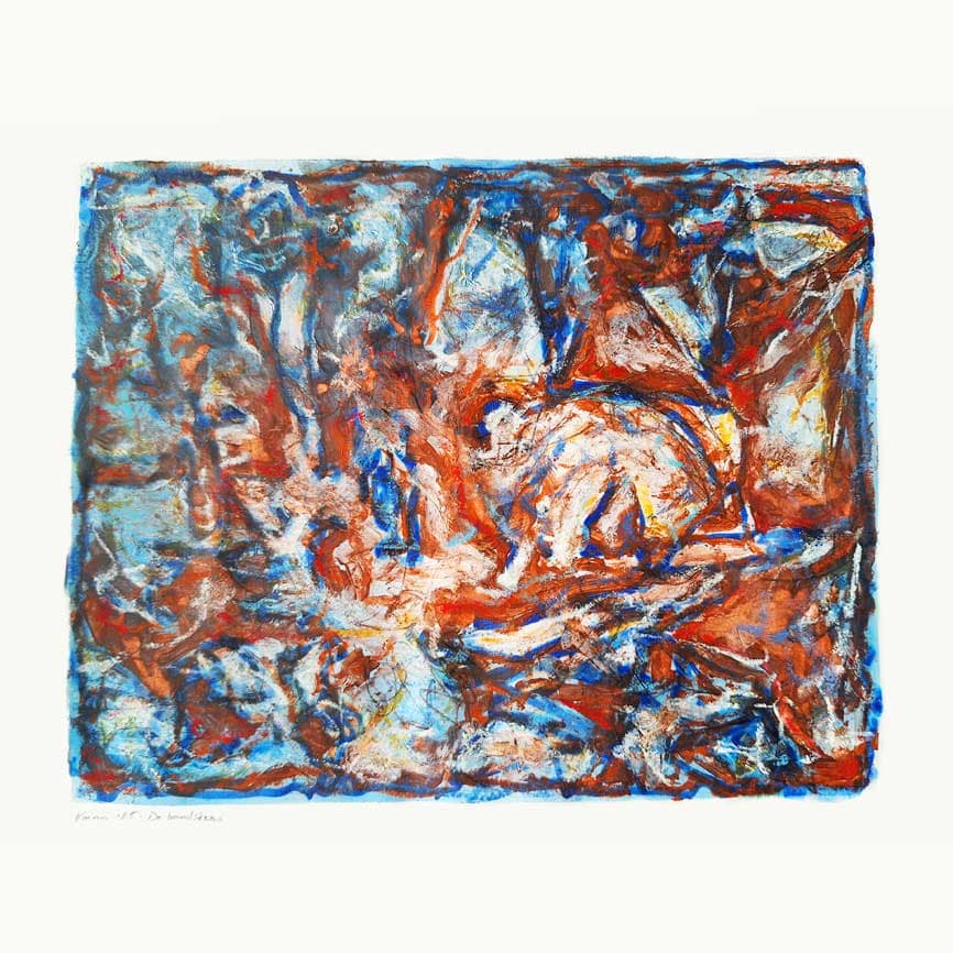 vmanai, kunst op papier, kunst, kunstenaar, acryl