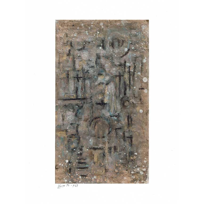 vmanai, kunst op papier, kunst,P-serie
