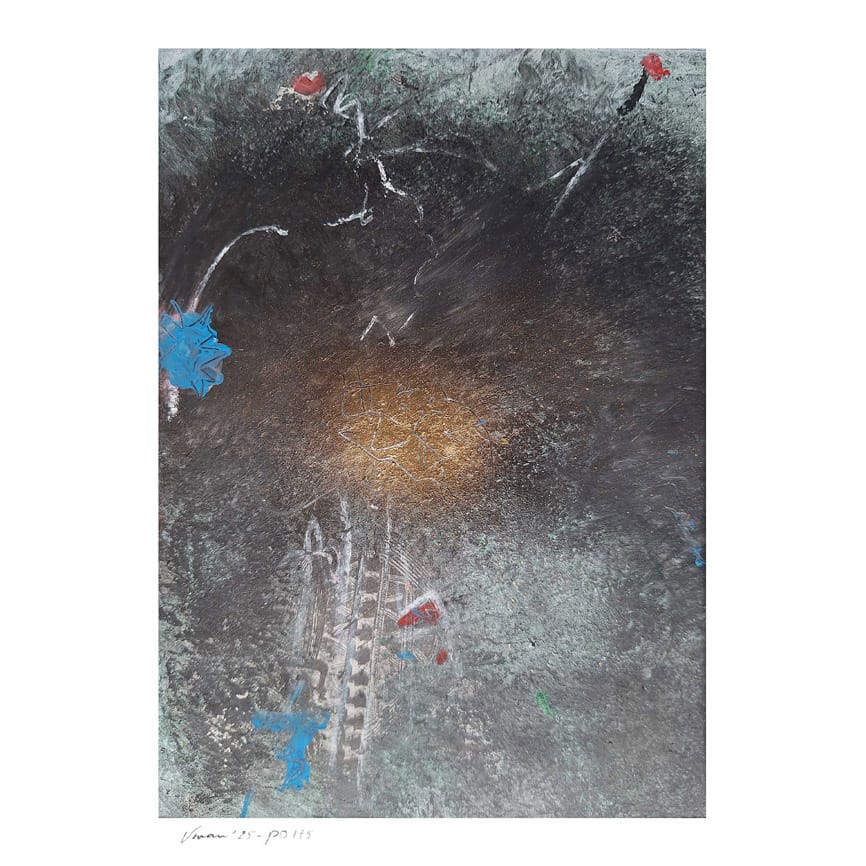 vmanai, kunst op papier, kunst, schilderkunst, P-serie