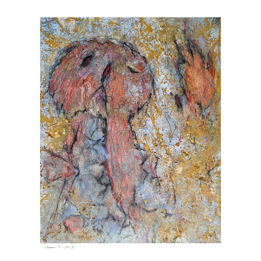 vmanai, kunst op papier, kunst, schilderkunst, P-serie